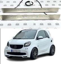 Set Of 2 Pcs Led Door Sills Scuff Plates Made For Smart 453 Fortwo Set Of 2 Pcs Led Door Sills Scuff Plates Made For Smart 453 Fortwo