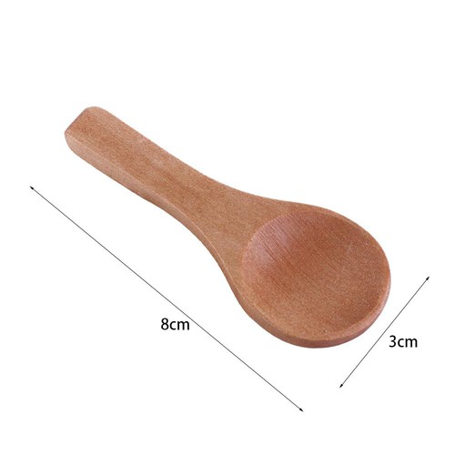Cooking Household Mini Spoons Kitchen Supplies Condiments Spoons Wooden Spoons - Picture 6 of 12