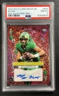 BO NIX PSA 8 2023 WILD CARD 5 DRAW STACKED ACE DIAMONDS RED SPARKLE AUTO 1/2 RC