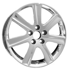 17X7 7 Spoke Refurbished Wheel Pvd Light Chrome 560-74190