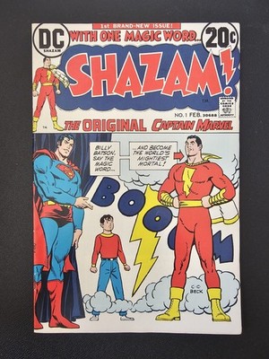 SHAZAM #1 DC COMICS 1973 VF-