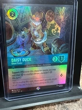 Lorcana Whispers in the Well - Epic Foil- Daisy Duck, Ghost Finder - 217