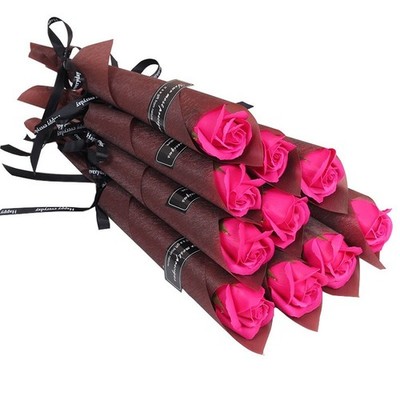Valentinstag Rose Blume künstliche Kunstblume romantisches Geschenk rote Rosen