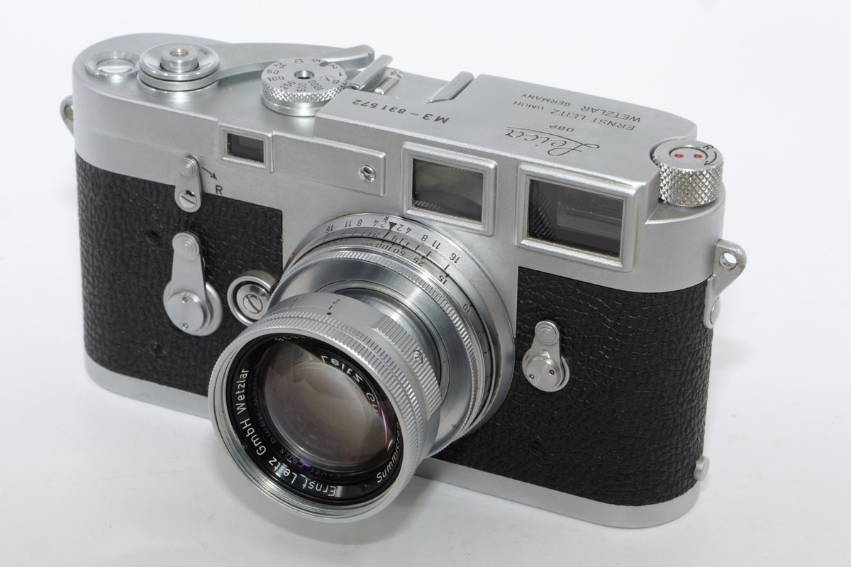 Leica M3 DS 35mm Rangefinder Camera matching Summicron-M 5cm f2