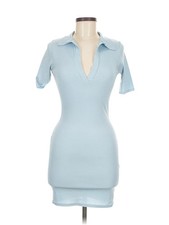 PrettyLittleThing Women Blue Casual Dress 6