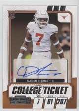2021 Panini Contenders Draft Picks College Ticket Caden Sterns #231 Auto 1cw8