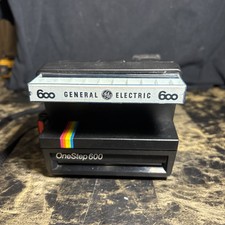 Polaroid 600 One Step Instant Film Land Camera G1 Rainbow Stripe 1990 s Older