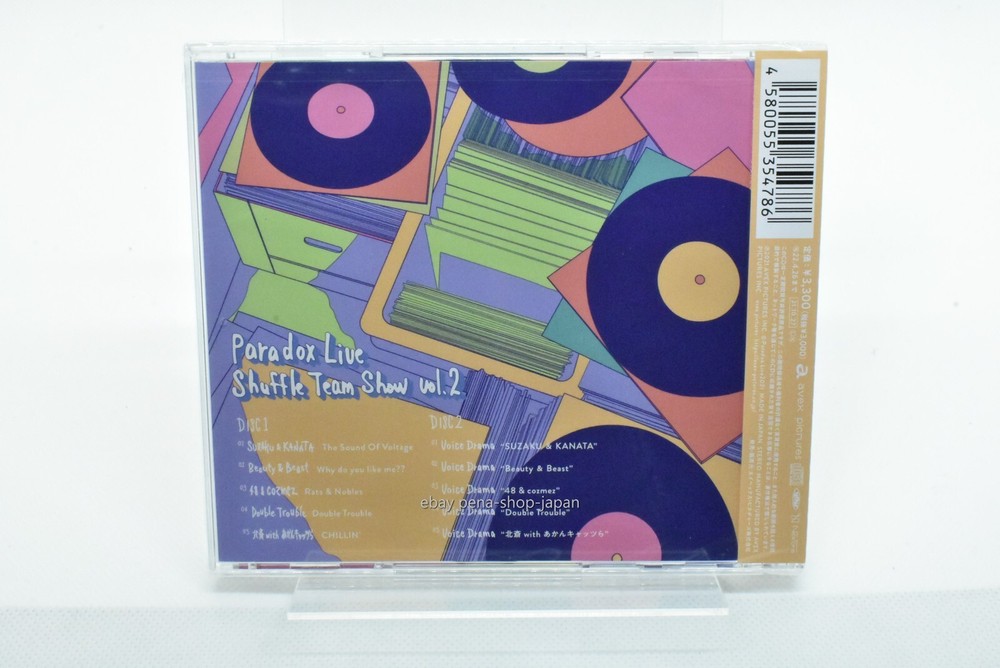 Paradox Live Shuffle Team Show Vol.2 SINGLE-CD+DRAMA CD(JAPANESE)