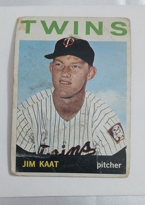 1964 Topps - High # Jim Kaat #567