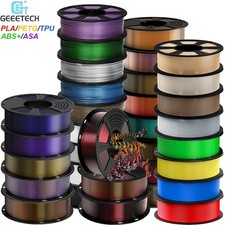 GEEETECH 1.75mm ASA PLA PLA+ HSPLA SILK MATTE HOLZ PLA PETG ABS+ TPU Filament
