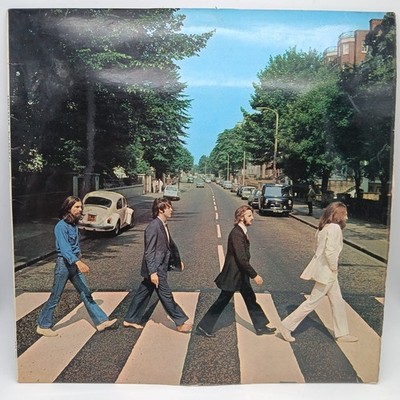 The Beatles - Abbey Road 1st UK Press PCS7088 Misaligned Apple No Her Majesty