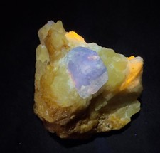 57 Gr Ct Blue Hakmanite Crystal On Matrix From Badakhshan Afghanistan