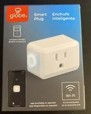 Globe Wi-Fi Smart Plug No Hub Required Works With Alexa, Siri, Hey Google New
