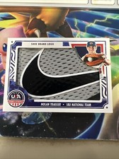 2023 Panini Stars And Stripes Nolan Traeger Jumbo Shoe Brand Logo Patch /4