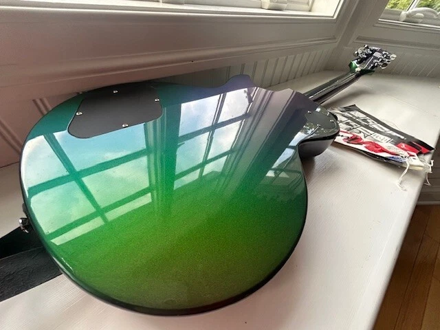 Guitarra Eléctrica Epiphone Les Paul Estándar Verde Camaleón Edición Limitada Rara Foto 2 de 4