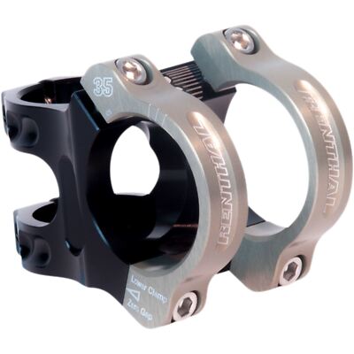 Renthal Apex 35 Stem Clamp: 35mm L: 40mm - Black/Gold STM118-BKAG
