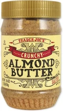  Trader Joe's Crunchy Almond Butter Salted Kosher 16oz