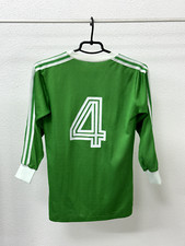 #4 Vintage Football Jersey Adidas 3/4 Sleeve West Germany size S