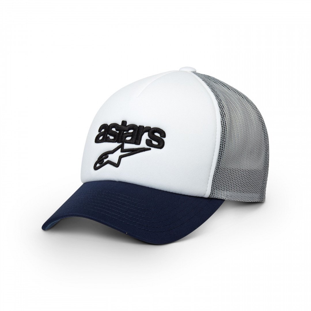Alpinestars Viable Trucker Baseball Cap Hat White