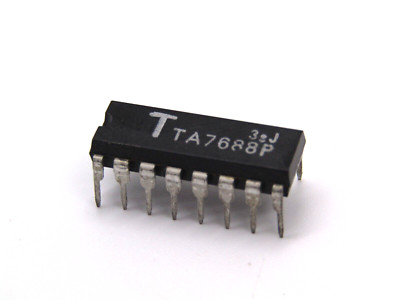 TA7688P Original  Toshiba Dual Headphone Drive 3V  New Old Stock