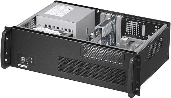 3U (Short 11.81")(Wall-Rack Mount Chassis)(5.25"+3xHDDs Bay)( ATX/ITX ) Case NEW - Image 3 of 4