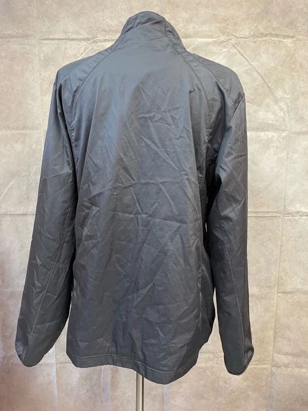 Chaqueta cortavientos Hind negra con cremallera completa para mujer talla XL Foto 3 de 4