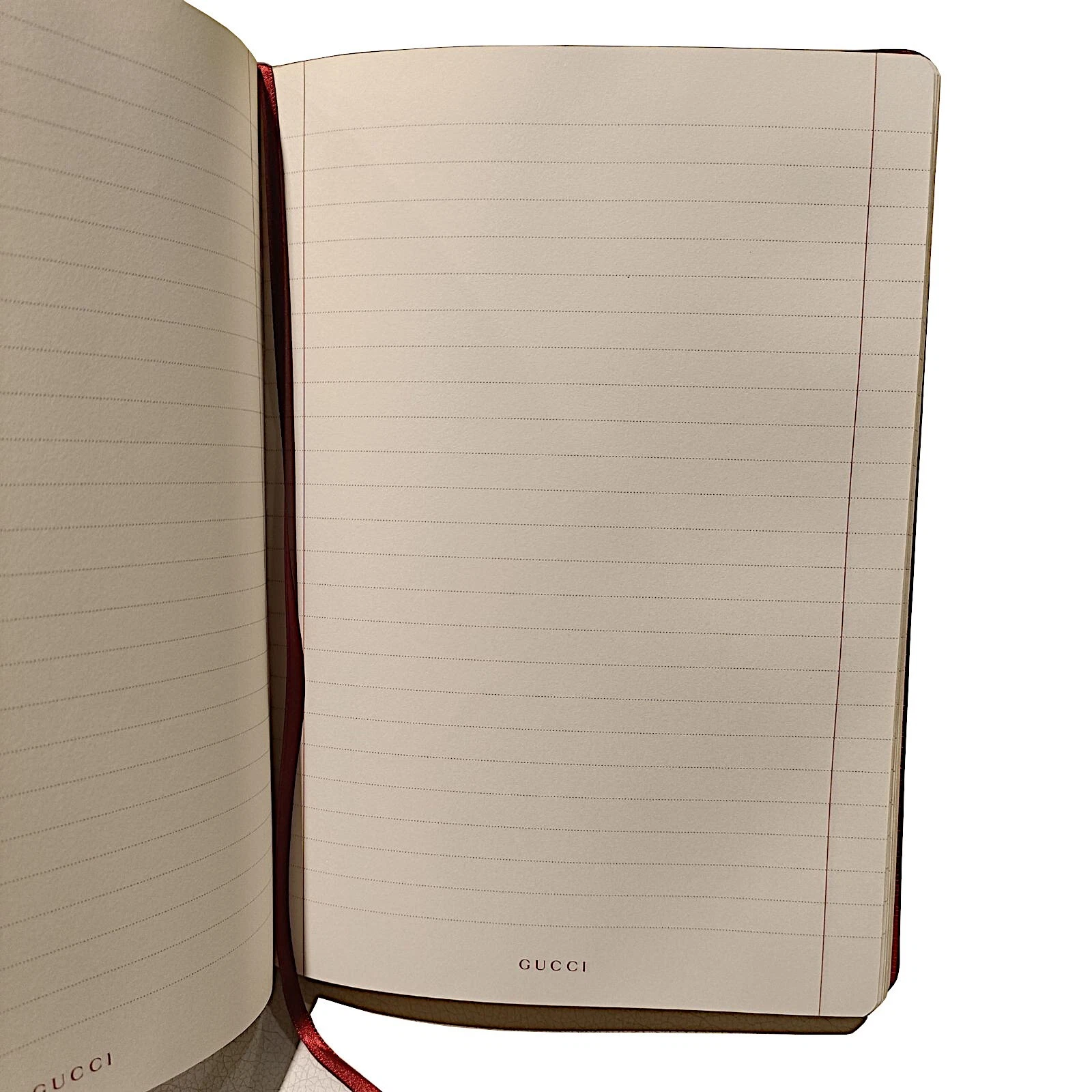 GUCCI Large Herbarium Floral Red Ivory Print Notebook Lined Paper