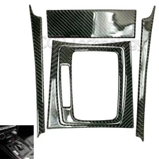Gear Shift Console Box Real Carbon Fiber Trim Kit Fits 08-14 W204 C350 C63 LHD
