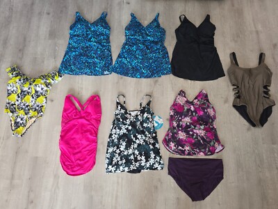Lot 8 Best Brands Swim Dress Swimwear - Plus SIZE 20W - Wholesale - Clearance