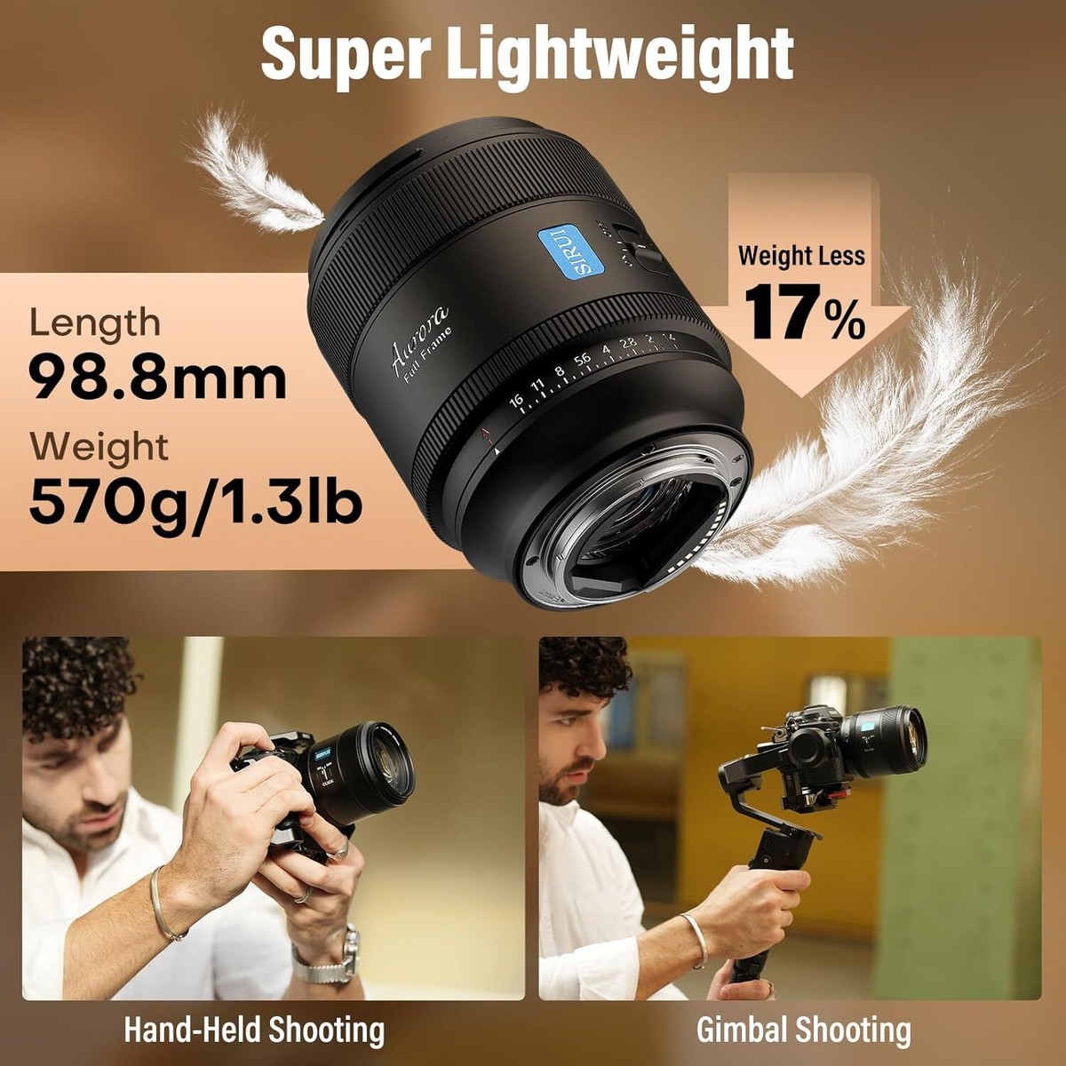 Objectif Sirui Aurora AF 85mm F1.4 Plein Format Pour Nikon Z