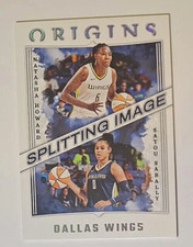 2023 Panini WNBA Origins Splitting Imge #15 Natasha Howard & Satou Sabally Wings