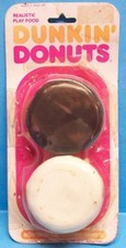 1987 Vintage Dunkin Donuts Realistic Play Food Donuts Food Prop Filled 