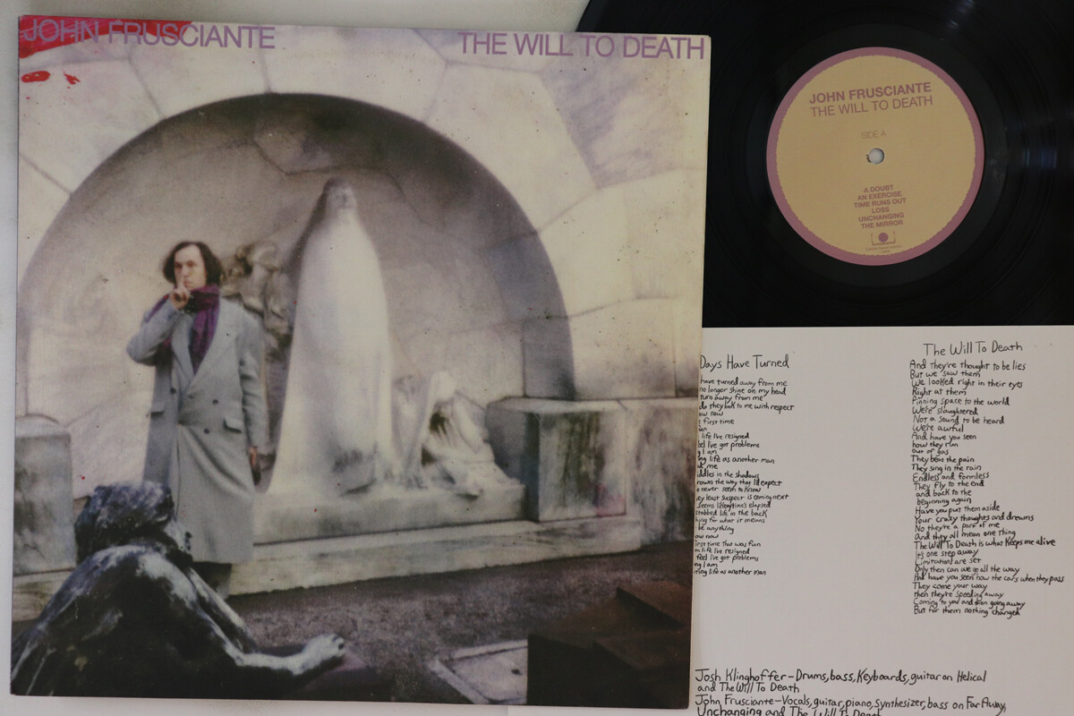 John frusciante the will to death レコード 【公式通販】