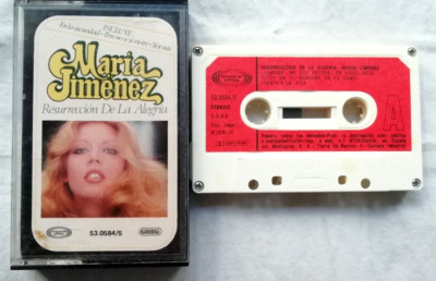 Maria Jiménez Resurrezione Della Gioia Cinta Cassette Se Te Vas Nella Oscurità