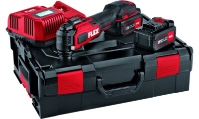 Flex Akku-Multitool 18,0 V mit Starlock MAX Aufnahme 518.417 Set in L-BOXX