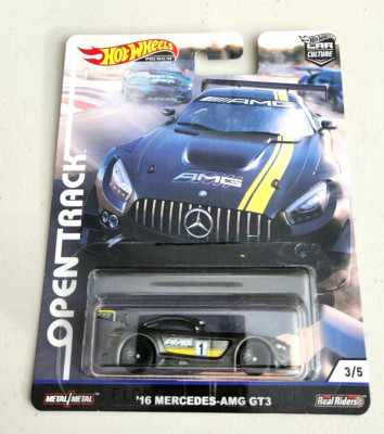 Hot Wheels '16 MERCEDES-AMG GT3 Gray #3 - 2019 Car Culture