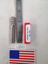 1 NEW HTC 5/16" DIAMETER CARBIDE END MILL 120-4312. 4 FL. SQ. 7/8" LOC V890