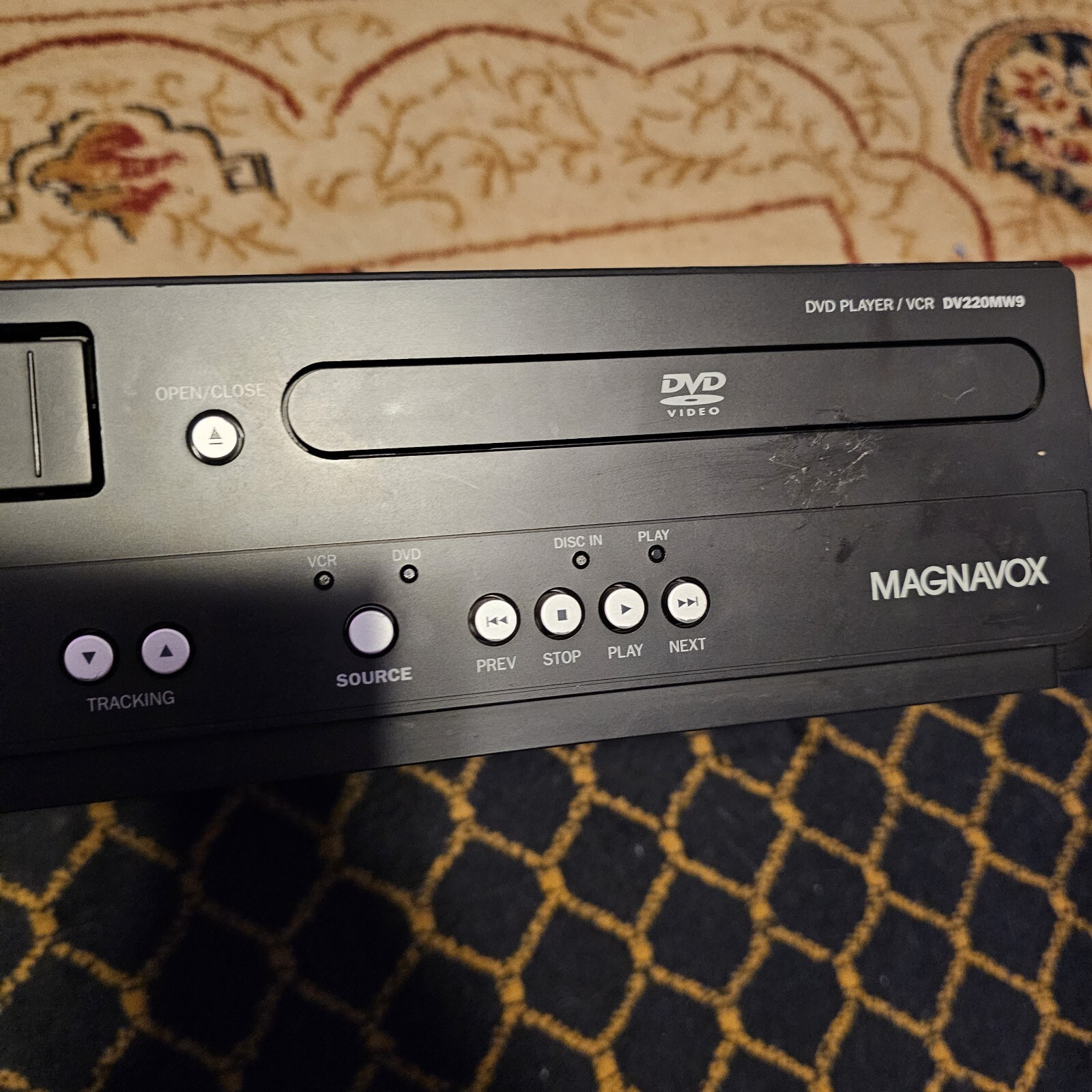 Magnavox DV220MW9 DVD Player VCR Recorder *untested* 53818570685 eBay