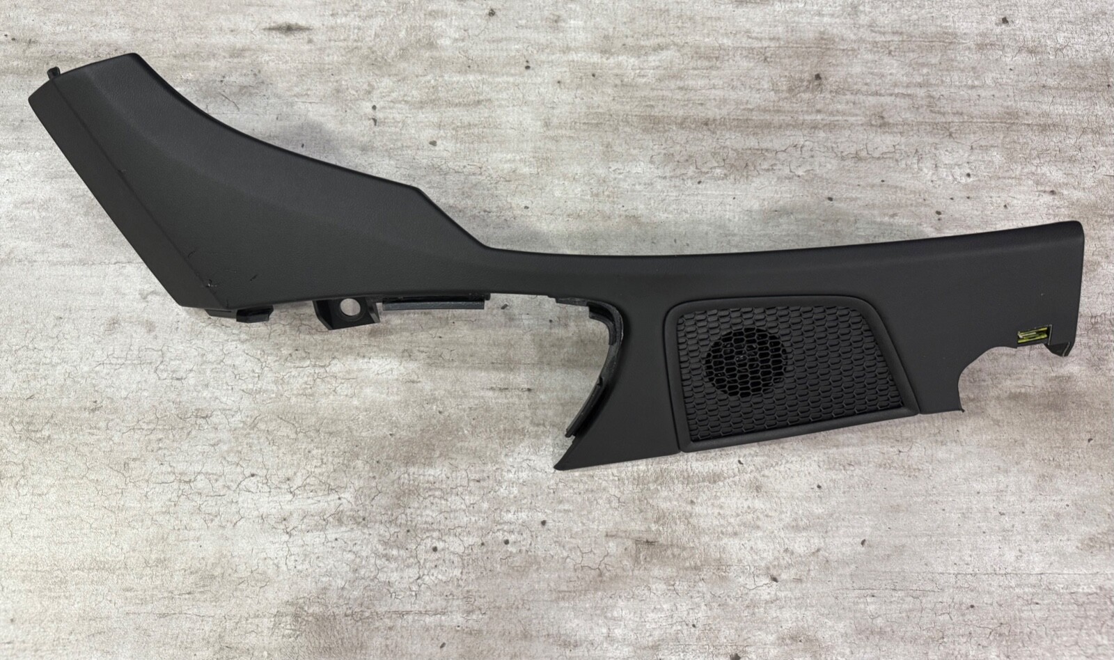 LAMBORGHINI HURACAN LEFT LOWER A PILLAR TRIM PANEL BLACK LEATHER *NOTE