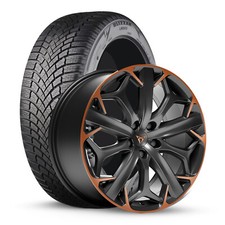 Original Cupra Formentor VZ5 Satz Winterkompletträder 19 Zoll Bridgestone DOT 24