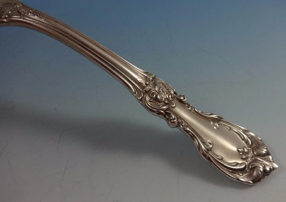 Conjunto de Talheres de Prata Esterlina Burgundy by Reed & Barton Para 8 Serviço 33 Peças - Imagem 4 de 4