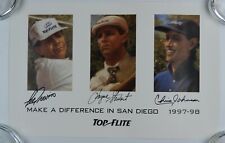 Payne Stewart Lee Trevino Chris Johnson JSA Autograph Signed Golf Poster Payne Stewart Lee Trevino Chris Johnson JSA Autograph Signed Golf Poster