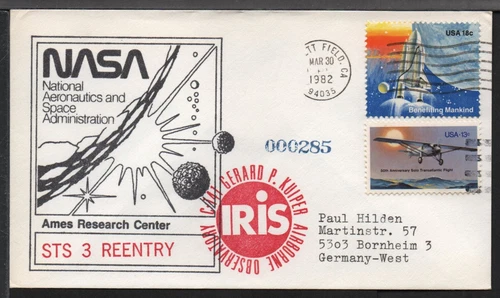 ✔️ USA EXCELLENT VALUE RARE SPACE SHUTTLE NASA ROCKET COVER