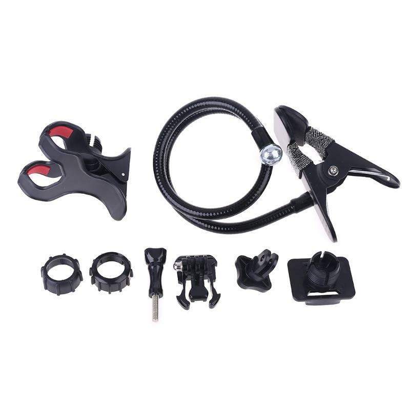 Webcam Stand Adjustable Flexible Desk Mount Gooseneck Clamp Clip Camera Holder-image