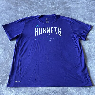 purple teal nike shirt