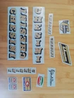 Compatible sticker kit CHESINI GOLD old decal