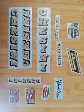 Kit adesivi compatibili CHESINI GOLD old decal