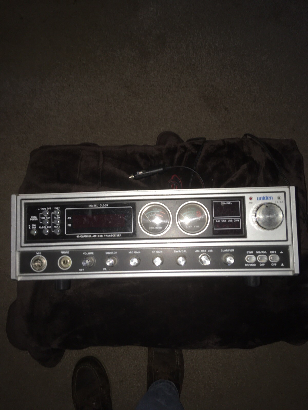 President Dwight D CB Radio AM Base Station sold As Is eBay