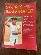 Sports Illustrated Sports in Russia 1957 Army Navy Pete Dawkins Bobby Lane Lions