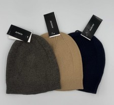 3 Pack Alfani Men's Skull Cap Classic Beanie One Size Cuffed Soft Winter Hat